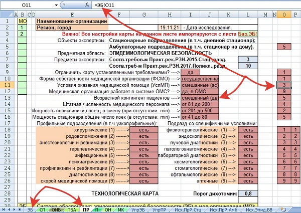 Рис.3. Импорт пользовательских настроек другим листом карты