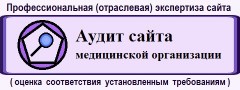 Оценка соответствия сайта медицинской организации установленным требованиям